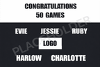 4m x 3m Run Through Footy Banner (6-8 PLAYERS)